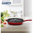Tigaie grill fonta 26.5x4.5 cm, red line, cooking by heinner,  Tigai si seturi | electropc.ro