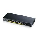 Zyxel 8-port gbe smart managed poe switch with gbe uplink,  Switch-uri | electropc.ro