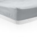 Cearceaf pat cu elastic 90x200 cm gri,  Cearceafuri de pat | electropc.ro