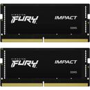 Memorie ram notebook kingston fury impact, 32gb, ddr5, 5600mhz, cl40, 1.1v, dual channel kit,  Memorii RAM laptop | electropc.ro