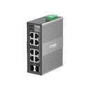 Omada 8-port gigabit industrial easy managed switch 8× gigabit ports (6× rj45, 2× rj45/sfp combo) professional industrial-grade design: -40~75°c operating temperature, 6kv lighting protection, and 1+1 redundant power input abundant features: vlan, qos, an,  Switch-uri | electropc.ro