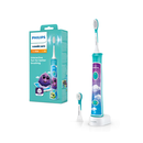 Periuta de dinti electrica pentru copii philips sonicare for kids hx6322/04, 62000 miscari/min, 2 programe, 2 capete, albastru, l x a x i (mm) 110x64x220,  Periute electrice de dinti | electropc.ro