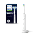 Periuta de dinti electrica philips sonicare hx7110/01, 62.000 miscari/minut, autonomie 21 zile, 2 moduri periere, senzor presiune integrat, functia brushsync, capat de periere otimal white, alb,  Periute electrice de dinti | electropc.ro