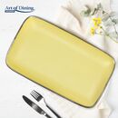 Platou ceramica 32x20 cm, medeea, art of dining,  Farfurii & Boluri de Servire | electropc.ro