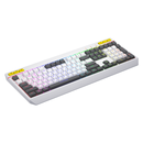 Tastatura mecanica cu fir hator icefall, conectivitate usb, polling rate 1000hz, iluminare rgb pentru 8 zone diferite, tip switch membrana, material taste abs cu gravare laser si acoperire uv, alb,  Tastaturi | electropc.ro