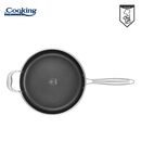 Tigaie adanca+capac, 24x6.5 cm, titanium3, cooking by heiner,  Tigai si seturi | electropc.ro
