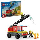 Camion de pompieri cu scara, lego 60463,  Seturi de constructie | electropc.ro