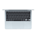 Macbook air 13.6" retina/apple m4 (cpu 10-core, gpu 10-core, neural engine 16-core)/16gb/512gb - sky blue - int kb (2025) 35w usb‑c,  Laptopuri | electropc.ro