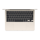 Macbook air 13.6" retina/apple m4 (cpu 10-core, gpu 10-core, neural engine 16-core)/24gb/512gb - starlight - int kb (2025),  Laptopuri | electropc.ro