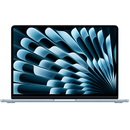 Macbook air 13.6" retina/apple m4 (cpu 10-core, gpu 8-core, neural engine 16-core)/16gb/256gb - sky blue - int kb (2025) 30w usb‑c,  Laptopuri | electropc.ro