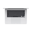 Macbook air 15.3" retina/apple m4 (cpu 10- core, gpu 10- core, neural engine 16- core)/16gb/256gb - silver - int kb (2025),  Laptopuri | electropc.ro