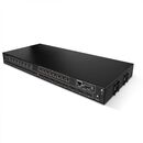Switch lindy 8x8 hdmi 4k60 matrix, latime de banda suportata 18gbps, rezolutie maxima 3840x2160@60hz rgb 8bit, led / lcd display: oled, negru,  Switch-uri audio-video | electropc.ro