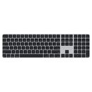 Apple magic keyboard (2024) w touch id and numeric keypad - us english - black keys,  Tastaturi | electropc.ro