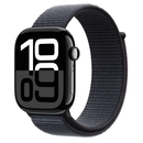 Apple watch s10 gps 46mm jet black alu case with ink sport loop,  SmartWatch-uri | electropc.ro