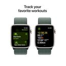 Apple watch se gps + cellular 44mm starlight aluminium case with lake green sport loop,  SmartWatch-uri | electropc.ro