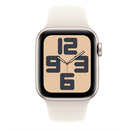 Apple watch se gps 40mm starlight aluminium case with starlight sport band - m/l,  SmartWatch-uri | electropc.ro