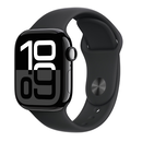 Apple watch series 10 gps + cellular 42mm jet black aluminium case with black sport band - m/l,  SmartWatch-uri | electropc.ro