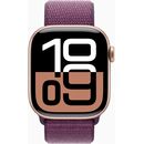 Apple watch series 10 gps + cellular 42mm rose gold aluminium case with plum sport loop,  SmartWatch-uri | electropc.ro