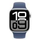 Apple watch series 10 gps + cellular 42mm silver aluminium case with denim sport band - s/m,  SmartWatch-uri | electropc.ro