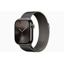 Apple watch series 10 gps + cellular 42mm slate titanium case with slate milanese loop,  SmartWatch-uri | electropc.ro