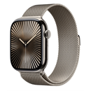 Apple watch series 10 gps + cellular 46mm natural titanium case with natural milanese loop - m/l,  SmartWatch-uri | electropc.ro