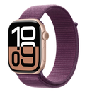 Apple watch series 10 gps + cellular 46mm rose gold aluminium case with plum sport loop,  SmartWatch-uri | electropc.ro