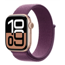 Apple watch series 10 gps 42mm rose gold aluminium case with plum sport loop,  SmartWatch-uri | electropc.ro