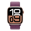Apple watch series 10 gps 42mm rose gold aluminium case with plum sport loop,  SmartWatch-uri | electropc.ro