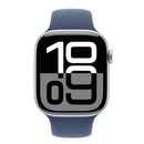 Apple watch series 10 gps 46mm silver aluminium case with denim sport band - m/l,  SmartWatch-uri | electropc.ro