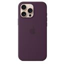 Iphone 16 pro max silicone case with magsafe - plum,  Accesorii | electropc.ro