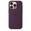 Iphone 16 pro silicone case with magsafe - plum,  Accesorii | electropc.ro