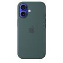Iphone 16 silicone case with magsafe - lake green,  Accesorii | electropc.ro