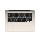 Macbook air 15.3" retina/apple m4 (cpu 10- core, gpu 10- core, neural engine 16- core)/16gb/512gb - starlight - int kb (2025),  Laptopuri | electropc.ro
