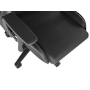 Scaun gaming genesis nitro 550 g2, material synthetic pu + textil, reglabil pe inaltime, greutate maxima suportata 150 kg, inaltime scaun reglabil 46.5 - 53.5 cm, spatar ajustabil 150°, dimensiuni roti 60mm, negru,  Scaune gaming | electropc.ro