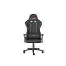 Scaun gaming genesis nitro 550 g2, material synthetic pu + textil, reglabil pe inaltime, greutate maxima suportata 150 kg, inaltime scaun reglabil 46.5 - 53.5 cm, spatar ajustabil 150°, dimensiuni roti 60mm, negru,  Scaune gaming | electropc.ro
