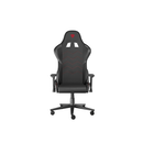 Scaun gaming genesis nitro 550 g2, material synthetic pu + textil, reglabil pe inaltime, greutate maxima suportata 150 kg, inaltime scaun reglabil 46.5 - 53.5 cm, spatar ajustabil 150°, dimensiuni roti 60mm, negru,  Scaune gaming | electropc.ro