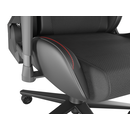 Scaun gaming genesis nitro 550 g2, material synthetic pu + textil, reglabil pe inaltime, greutate maxima suportata 150 kg, inaltime scaun reglabil 46.5 - 53.5 cm, spatar ajustabil 150°, dimensiuni roti 60mm, negru,  Scaune gaming | electropc.ro