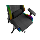 Scaun gaming genesis trit 660, material textil, iluminare rgb, suporta pana la 150 kg, inaltime reglabila, spatar ajustabil, gri,  Scaune gaming | electropc.ro