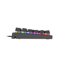 Tastatura gaming mecanica cu fir genesis thor 303, iluminare rgb, switch-uri red, 104 taste, 11 butoane multimedia, negru,  Tastaturi | electropc.ro