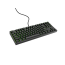 Tastatura gaming mecanica cu fir genesis thor 404 tkl, iluminare rgb, switch linear, switch model gateron yellow pro, numar taste 87, 11 butoane multimedia, lungime cablu 1.8m, dimensiuni 358 x 133 x 38 mm, negru,  Tastaturi | electropc.ro