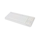 Tastatura gaming mecanica wireless genesis thor 230 tkl, iluminare rgb, 87 taste, 11 butoane multimedia, alb,  Tastaturi | electropc.ro