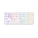 Tastatura gaming mecanica wireless genesis thor 230 tkl, iluminare rgb, 87 taste, 11 butoane multimedia, alb,  Tastaturi | electropc.ro