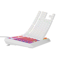 Tastatura gaming mecanica wireless genesis thor 230 tkl, iluminare rgb, 87 taste, 11 butoane multimedia, alb,  Tastaturi | electropc.ro
