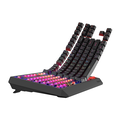 Tastatura gaming mecanica wireless genesis thor 230 tkl, iluminare rgb, swtich-uri red, 87 taste, 11 butoane multimedia, negru,  Tastaturi | electropc.ro