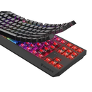 Tastatura gaming mecanica wireless genesis thor 230 tkl, iluminare rgb, swtich-uri red, 87 taste, 11 butoane multimedia, negru,  Tastaturi | electropc.ro