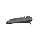 Tastatura gaming mecanica wireless genesis thor 230 tkl, iluminare rgb, swtich-uri red, 87 taste, 11 butoane multimedia, negru,  Tastaturi | electropc.ro