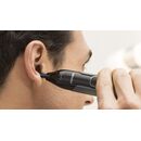 Trimmer pentru nas si urechi philips nt3650/16, baterie, lavabil, tehnologie precision trim, otel inoxidabil, pieptene pentru sprancene, pieptene 5 mm, gri, l x a x i (mm) 39x83x190,  Aparate de tuns | electropc.ro