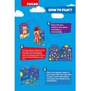 Set magnetic din spuma eva, spatiul cosmic, puedo,  Puzzle | electropc.ro