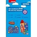 Set magnetic din spuma eva, spatiul cosmic, puedo,  Puzzle | electropc.ro