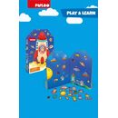 Set magnetic din spuma eva, spatiul cosmic, puedo,  Puzzle | electropc.ro